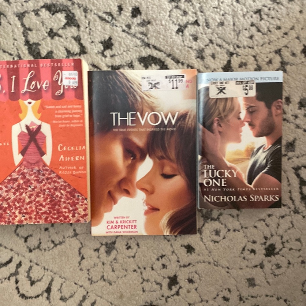 3 CRYBABY paperback books - for in a crybaby mood